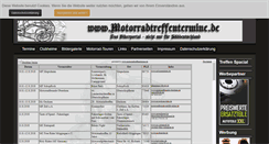 Desktop Screenshot of motorradtreffentermine.de
